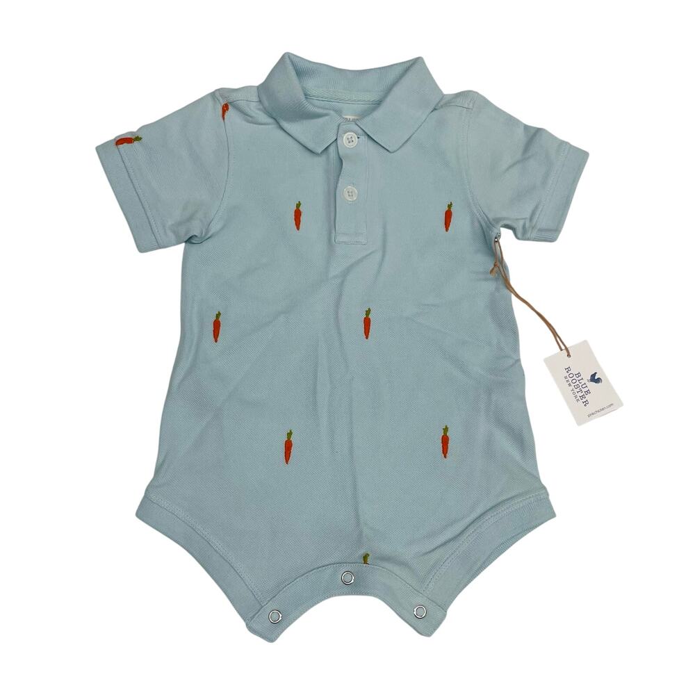 NWT Blue Rooster 12/18M Alec Jumper in Easter Carrots